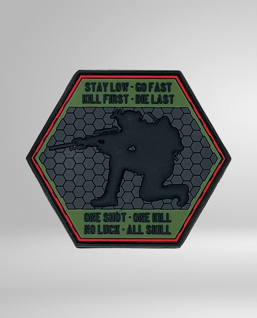 PATCH STAY LOW AIRSOFT