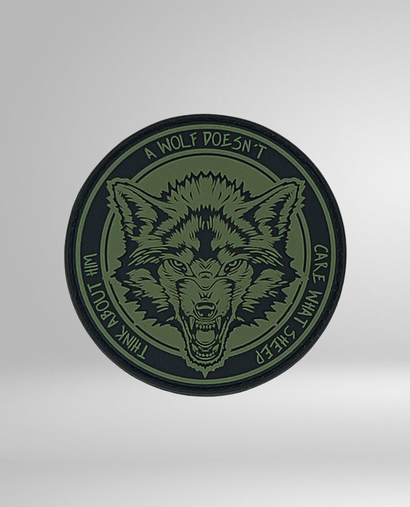 PATCH WOLF RUBBER