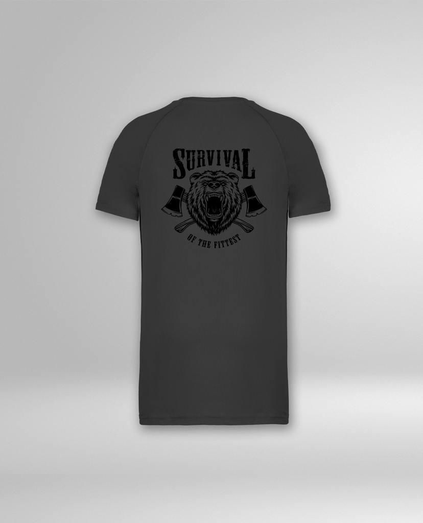 SPORT T-SHIRT SURIVIVAL OF THE FITTEST