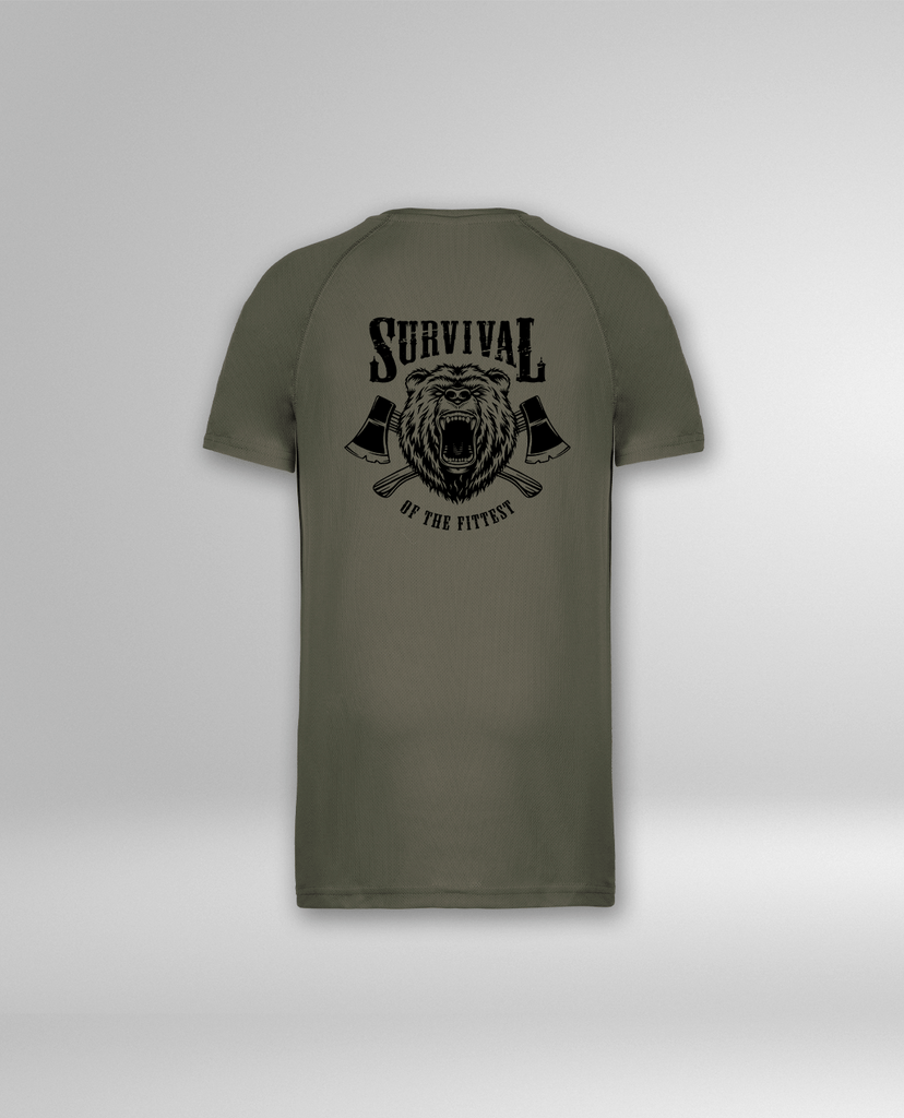 SPORT T-SHIRT SURIVIVAL OF THE FITTEST