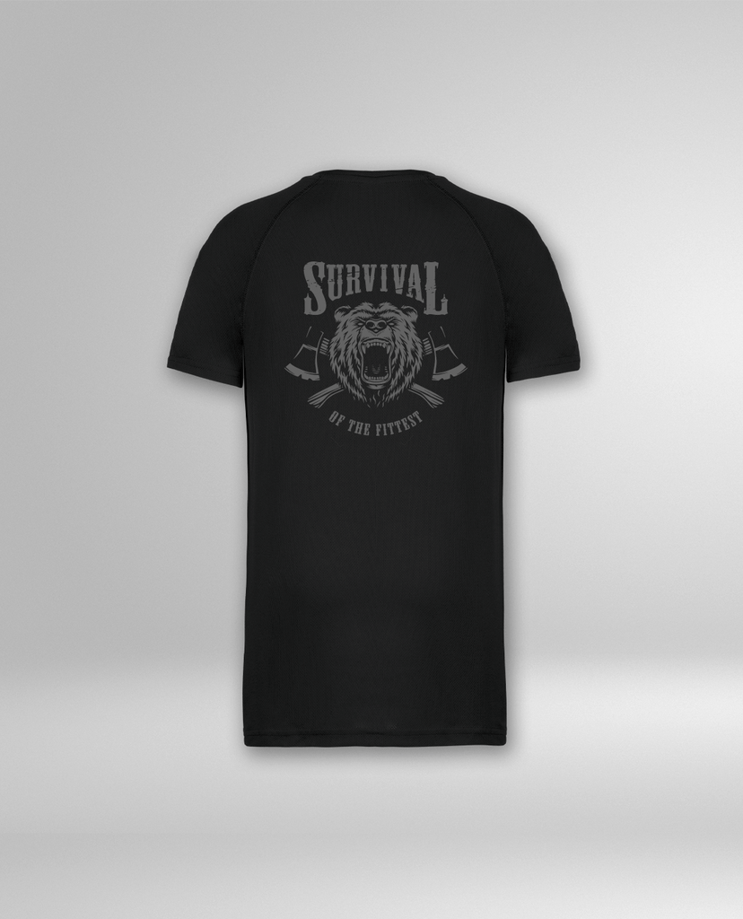 SPORT T-SHIRT SURIVIVAL OF THE FITTEST