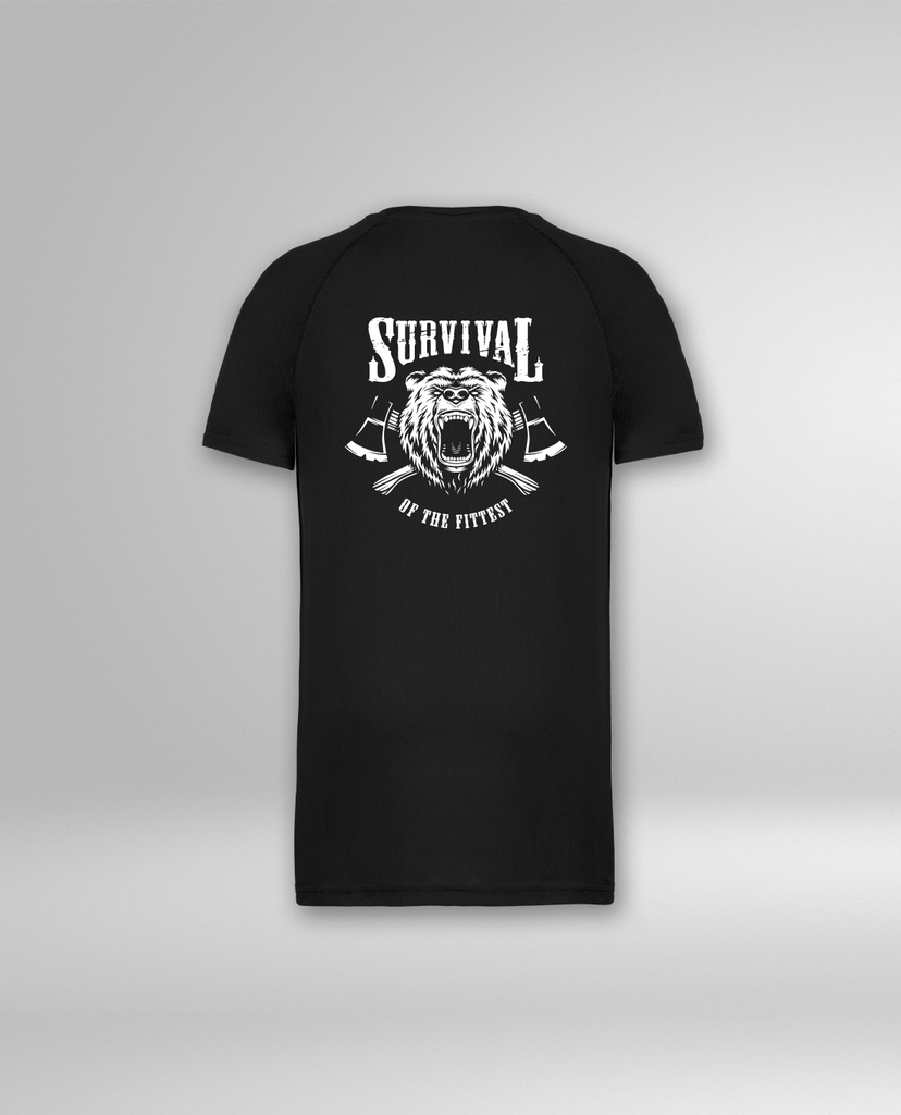 SPORT T-SHIRT SURIVIVAL OF THE FITTEST