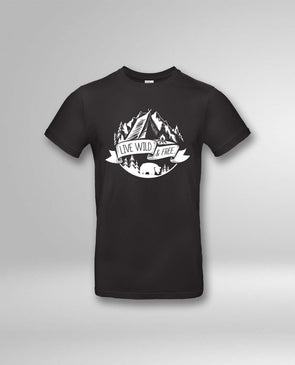 T-SHIRT LIVE WILD & FREE